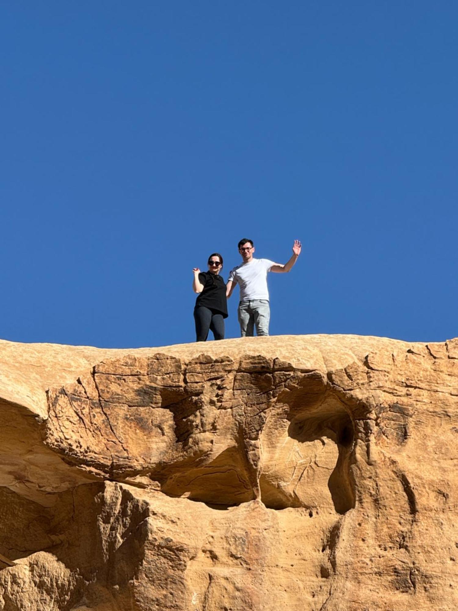 Wadi Rum Sky Camp Exteriör bild