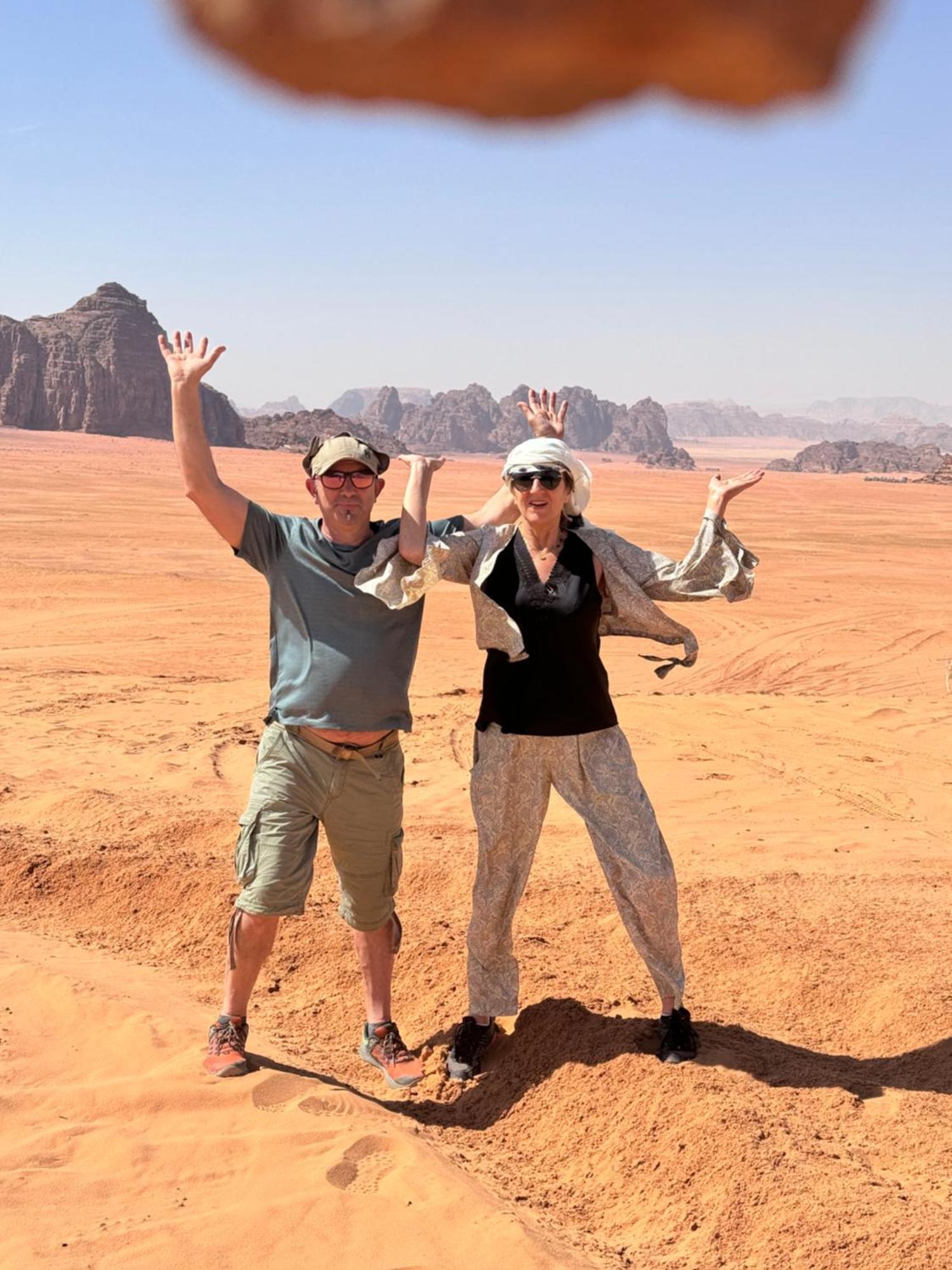 Wadi Rum Sky Camp Exteriör bild