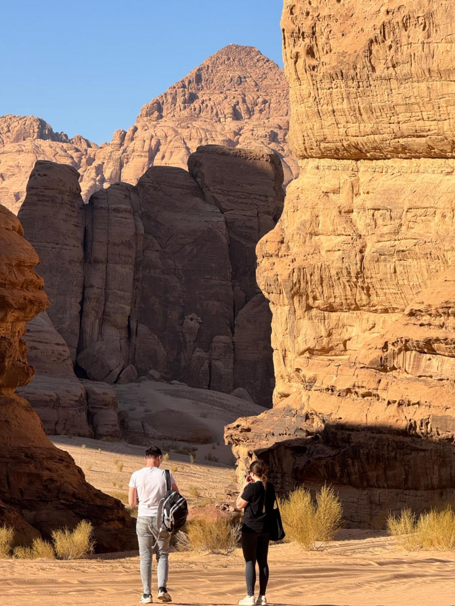 Wadi Rum Sky Camp Exteriör bild